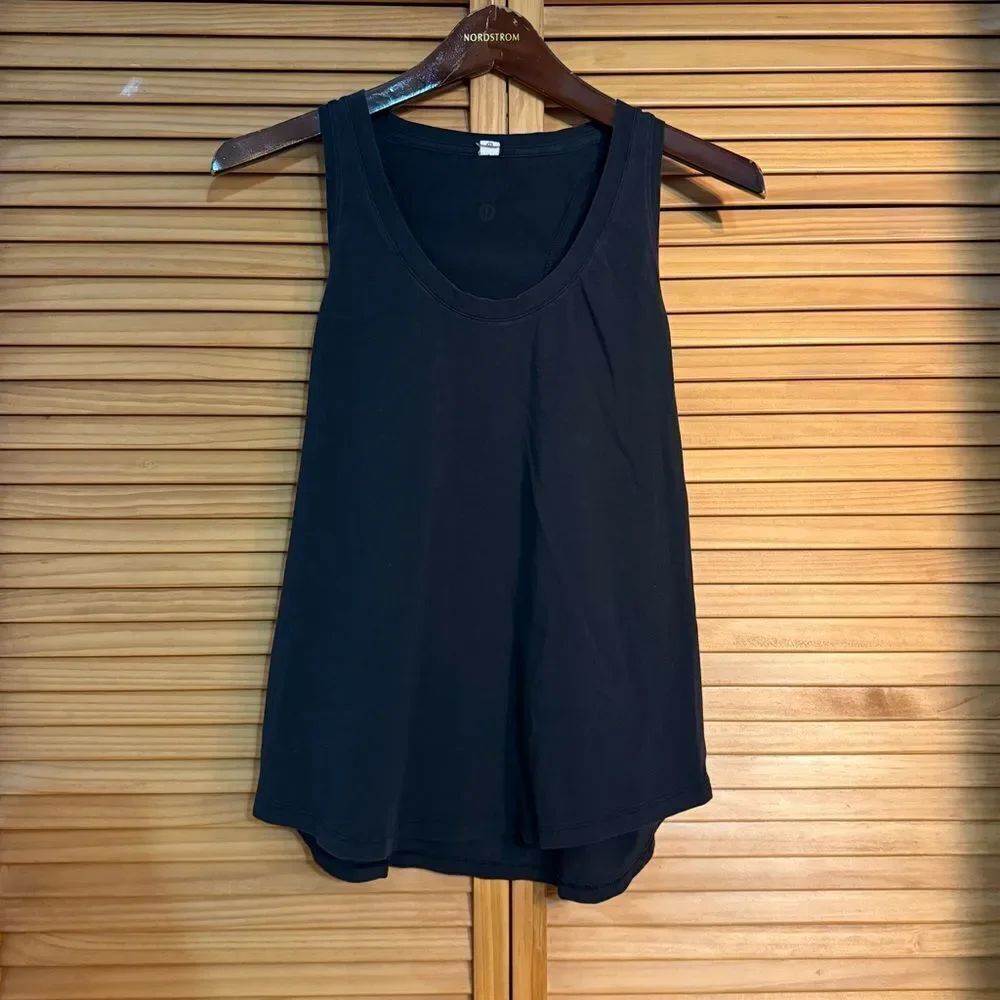Lululemon Athletica Black Tank Top size 8